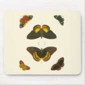 Bright Butterflies van Pieter Cramer Muismat (Voorkant)