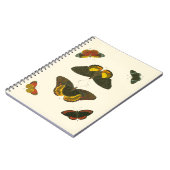 Bright Butterflies van Pieter Cramer Notitieboek (Linkerzijde)