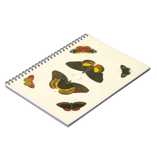 Bright Butterflies van Pieter Cramer Notitieboek (Linkerzijde)