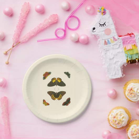 Bright Butterflies van Pieter Cramer Papieren Bordje (Feest)