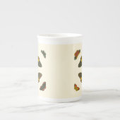 Bright Butterflies van Pieter Cramer Porselein Kop (Voorkant)