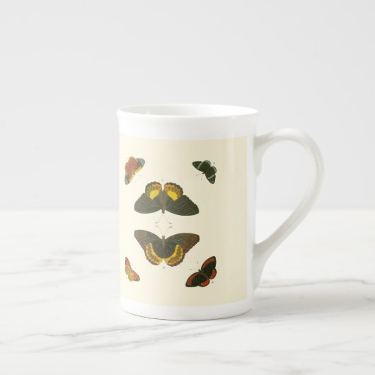 Bright Butterflies van Pieter Cramer Porselein Kop (Rechts)