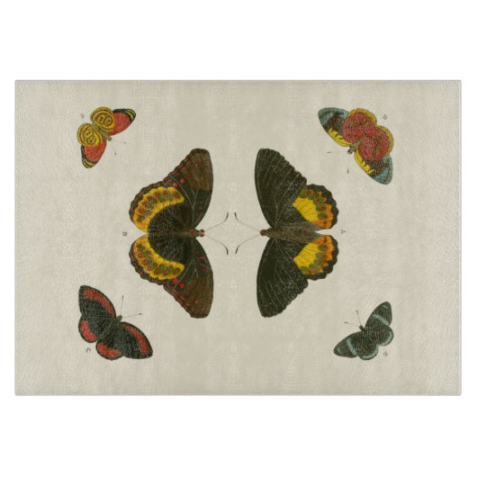 Bright Butterflies van Pieter Cramer Snijplank (Voorkant)