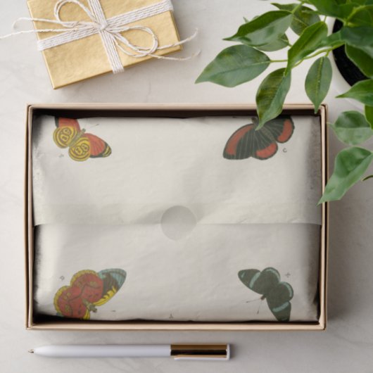 Bright Butterflies van Pieter Cramer Tissuepapier (Geschenk)