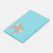 Bright Butterfly Post It Notes (Schuin)