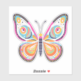 Bright Butterfly Sticker