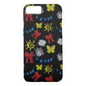 Bright Butterfly & Sunshine Pattern Phone Case (Achterkant)