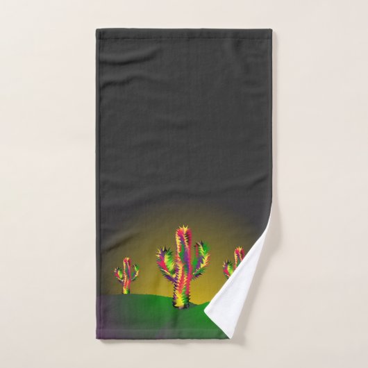 Bright Cactus Bad Handdoek (Handdoek)