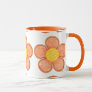 Bright Cantelope Summer Flower Mok