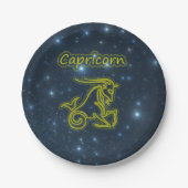 Bright Capricorn Papieren Bordje (Voorkant)