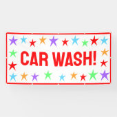 Bright Car Wash Banner (Horizontaal)