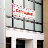 Bright Car Wash Banner (Buitenkant Gebouw)