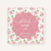 Bright Carnation of Romance Notitieboek (Voorkant)