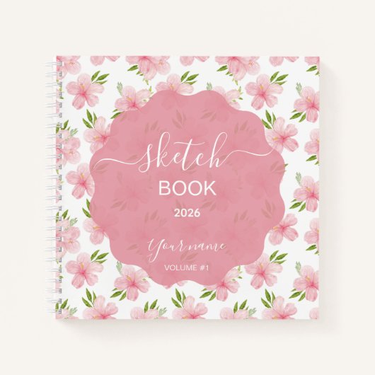 Bright Carnation of Romance Notitieboek (Voorkant)