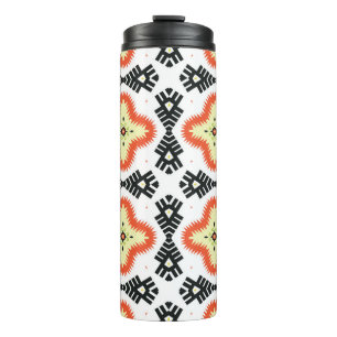 Bright Carpet: Etnisch Azteeks Ornament Thermosbeker