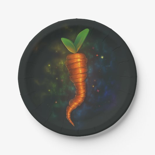 Bright Carrot Paper Bord (Voorkant)