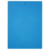 Bright Cerulean Blue met korrelige textuur Klembord (Achterkant)