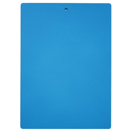 Bright Cerulean Blue met korrelige textuur Klembord (Achterkant)