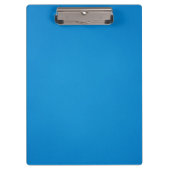 Bright Cerulean Blue met korrelige textuur Klembord (Voorkant)