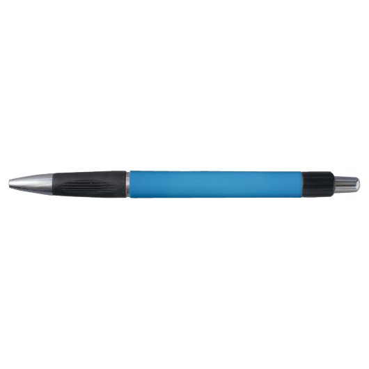Bright Cerulean Blue met korrelige textuur Pen (Voorkant)