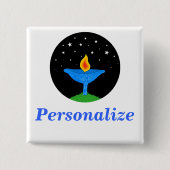 Bright Chalice UU Pin / Button (Voorkant)