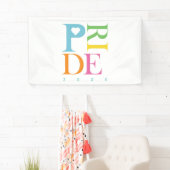 BRIGHT CHEERFUL COLORFUL FUN PRIDE TYPOGRAPHY SPANDOEK (Insitu)