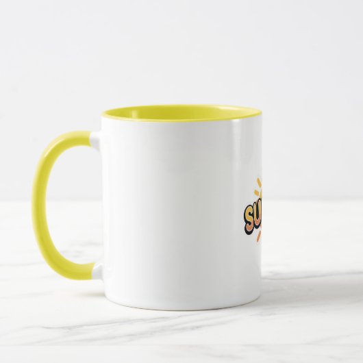 Bright & Cheerful Sunshine Coffee Cup Mok (Links)