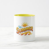 Bright & Cheerful Sunshine Coffee Cup Mok (Midden)