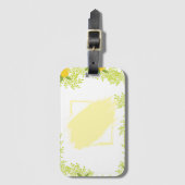 Bright & Cheerful Travel Accessory Bagagelabel (Voorkant (verticaal))