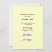 Bright Chic Candles 21e verjaardagsfeestje Kaart (Achterkant)