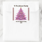 Bright Christmas Gift Label Design (Tas)