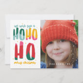 BRIGHT CHRISTMAS INVITATION CARD KAART (Voorkant)