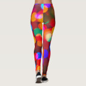 Bright Christmas Lights Leggings (Achterkant)