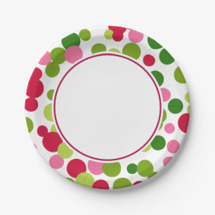 Bright Christmas Paper Borden Papieren Bordje