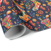 Bright Christmas Stocking Cadeaupapier (Rol Hoek)