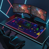 Bright Christmas Tree Festive Personalized Pattern Bureaumat