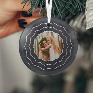 Bright Circle   Vakantiefoto Glas Ornament