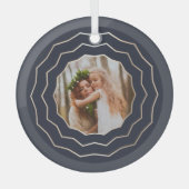 Bright Circle | Vakantiefoto Glas Ornament (Voorkant)