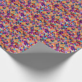 Bright Circles Abstracte  achtergrond Cadeaupapier (Hoek)
