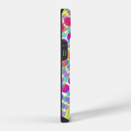 Bright Circles Hoesje voor de iPhone 14 iPhone Hoesje (Rechterkant)