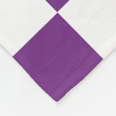 Bright Classic Pride Regenboog Geruite Patroon Fleece Deken (Hoek)