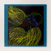 Bright Colored Puppet Jigsaw Puzzle Legpuzzel (Horizontaal)