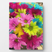 BRIGHT COLORFUL FLOWERS FOTOPLAAT (voorkant)