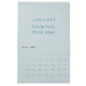 Bright & Colorful Inspiration Wall Calendar Kalender (Jan 2026)