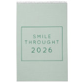 Bright & Colorful Inspiration Wall Calendar Kalender (Hoes)