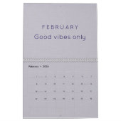 Bright & Colorful Inspiration Wall Calendar Kalender (Feb 2026)