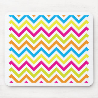 Bright Colors Chevrons Muismat