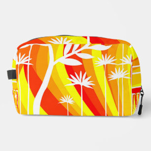 Bright Colors Plant Print Toilettasje