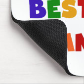 Bright Colours World's Best Nanny Gifts Muismat (Hoek)