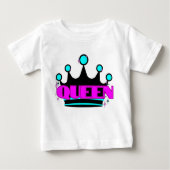 Bright Crown Graphic Roze Bold Sparkly Queen (Voorkant)